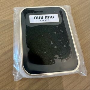 New Miu Miu Beauty Purse Makeup Mirror